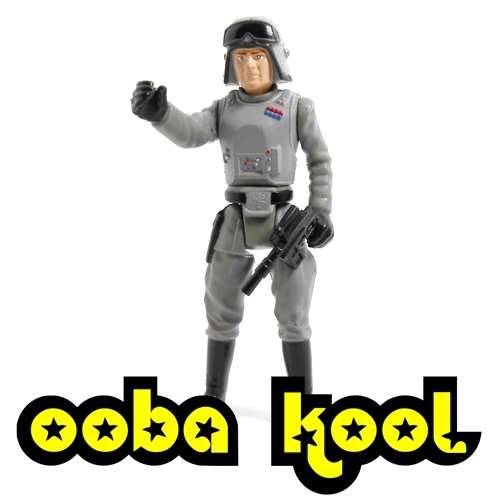 SALE!! - STAR WARS / AT-AT COMMANDER / 1997 HASBRO 3.75" FIGURE / POTF / OobaKool