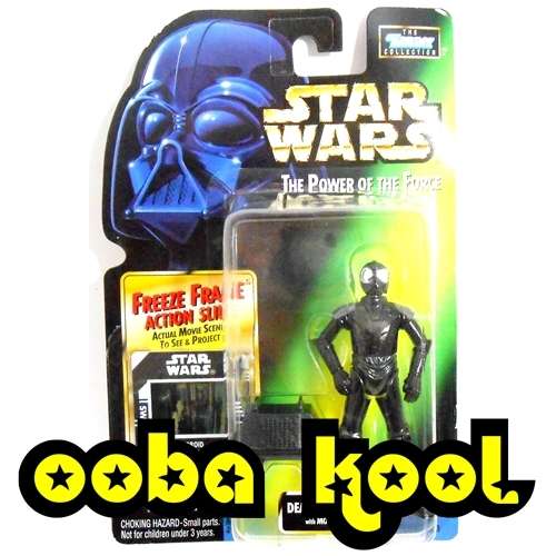 SALE!! STAR WARS / DEATH STAR DROID - MOUSE DROID / 3.75" HASBRO '98 FIGURE / NEW ON CARD / OobaKool