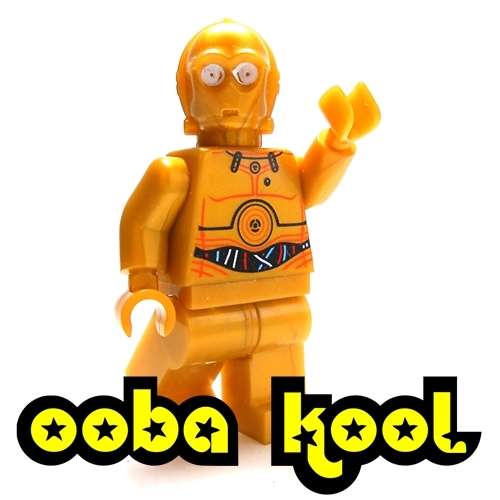 SUPER SALE!! - STAR WARS / C-3PO DROID / LIMITED EDITION / OobaKool Minifigure