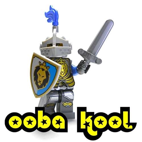 SUPER SALE!! - GLADIATOR SERIES / BLUE KNIGHT / OobaKool Minifigure