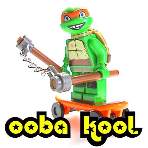 TEENAGE MUTANT NINJA TURTLES / MICHELANGELO / TMNT / OobaKool Minifigure