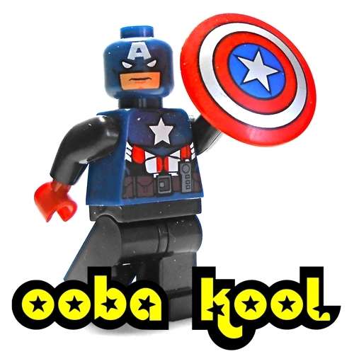 CAPTAIN AMERICA / OobaKool Minifigure