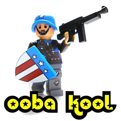 CAPTAIN AMERICA / OobaKool Minifigure