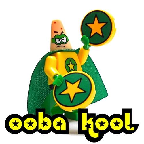 SUPER SALE!! - SPONGEBOB / PATRICK STAR / SUPER HERO / OobaKool Minifigure