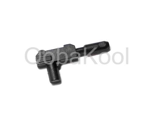 FIGURE WEAPONS / MACHINE GUN / BLACK / OobaKool Minifigure Accessories