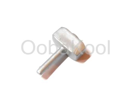 FIGURE WEAPONS / THOR STYLE HAMMER - LARGE / LIGHT STONE GREY / OobaKool Minifigure Accessories