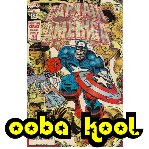 CAPTAIN AMERICA / IF I SHOULD DIE BEFORE I WAKE / MARVEL COMICS #437 MARCH 1995 / OobaKool Comics