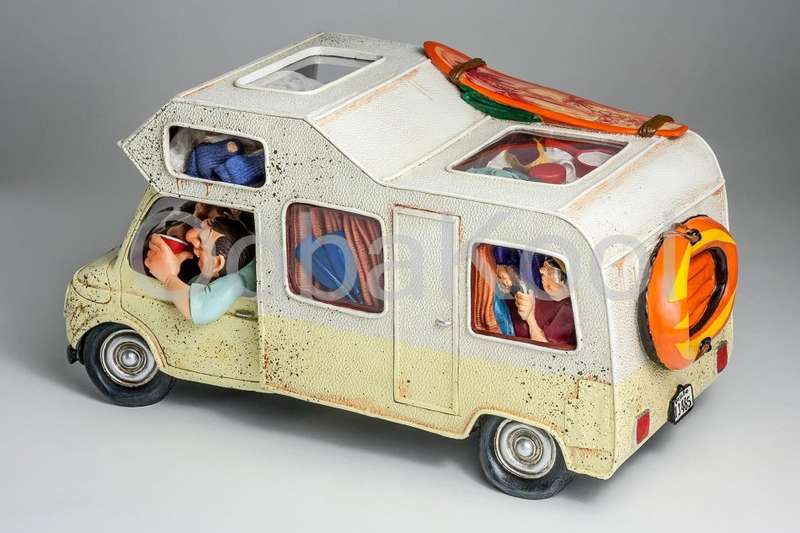 GUILLERMO FORCHINO COMIC ART / THE CAMPER / NEW RELEASE / OobaKool Official Forchino Dealer