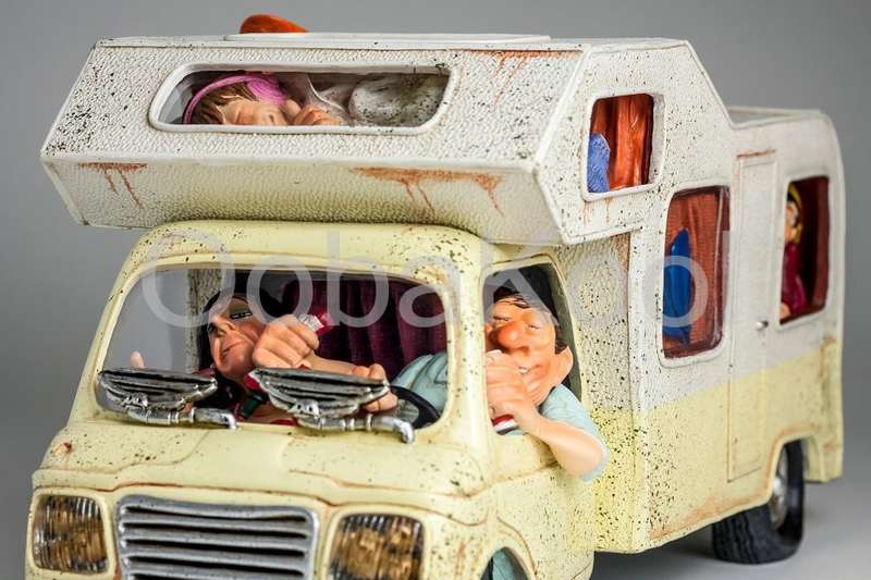 GUILLERMO FORCHINO COMIC ART / THE CAMPER / NEW RELEASE / OobaKool Official Forchino Dealer
