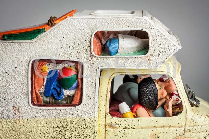 GUILLERMO FORCHINO COMIC ART / THE CAMPER / NEW RELEASE / OobaKool Official Forchino Dealer
