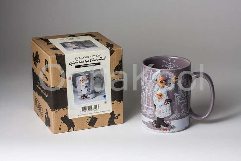 GUILLERMO FORCHINO COMIC ART / THE COOK MUG / OobaKool Official Forchino Model