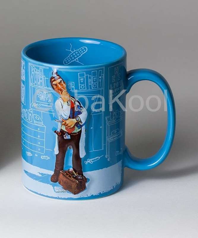 GUILLERMO FORCHINO COMIC ART / THE DOCTOR MUG / OobaKool Official Forchino Model