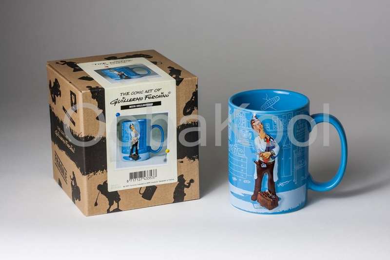 GUILLERMO FORCHINO COMIC ART / THE DOCTOR MUG / OobaKool Official Forchino Model