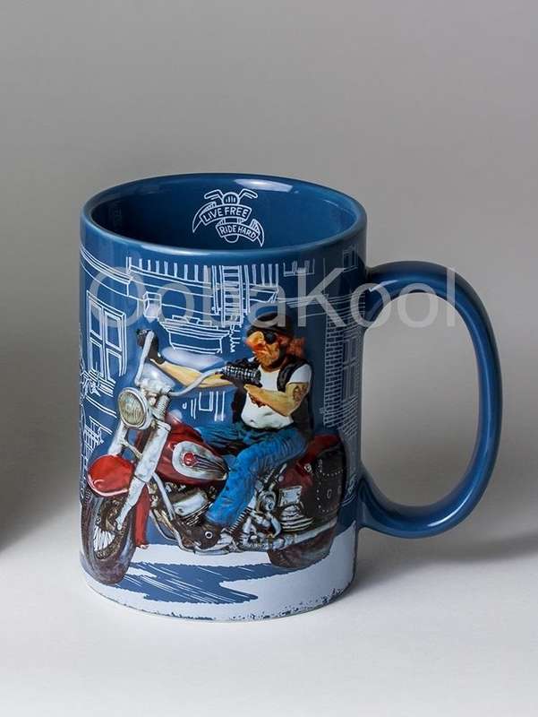 GUILLERMO FORCHINO COMIC ART / THE MOTORBIKE MUG / OobaKool Official Forchino Model