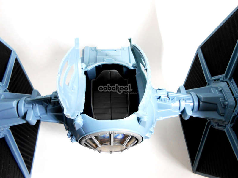 SALE!! - STAR WARS / TIE FIGHTER WITH EJECTING SOLAR PANEL WINGS / 1995 KENNER / BIB / OobaKool
