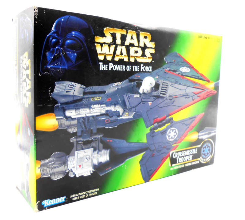 Star Wars / Cruisemissile Trooper / 1996 Hasbro 3.75" Series Vehicle / POTF Collection / NIB