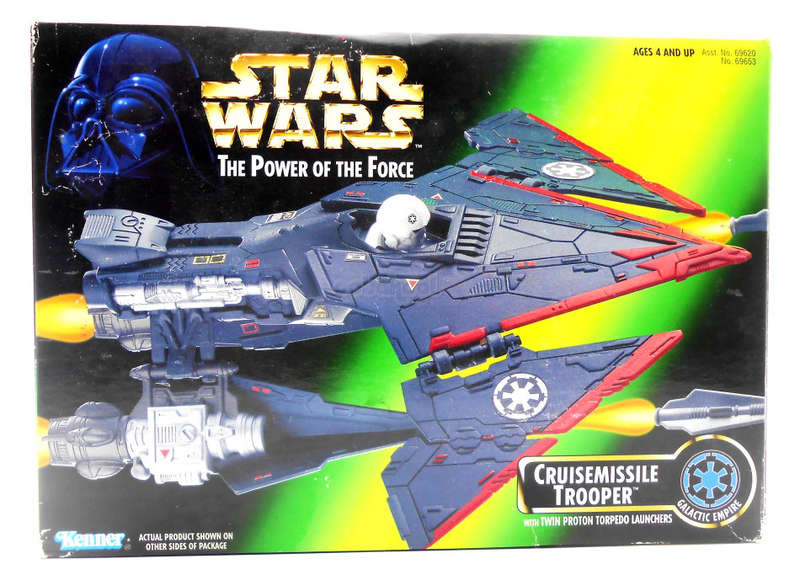 Star Wars / Cruisemissile Trooper / 1996 Hasbro 3.75" Series Vehicle / POTF Collection / NIB