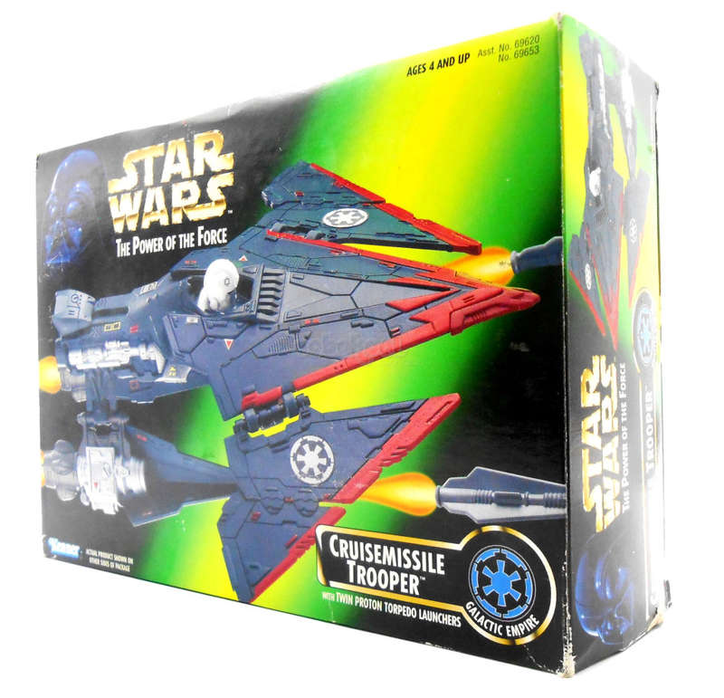 Star Wars / Cruisemissile Trooper / 1996 Hasbro 3.75" Series Vehicle / POTF Collection / NIB
