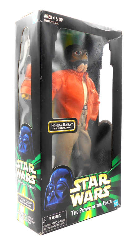 Star Wars / Ponda Baba with Removable Arm / POTF Collection / 1998 Hasbro 12" Poseable Figure / NIB