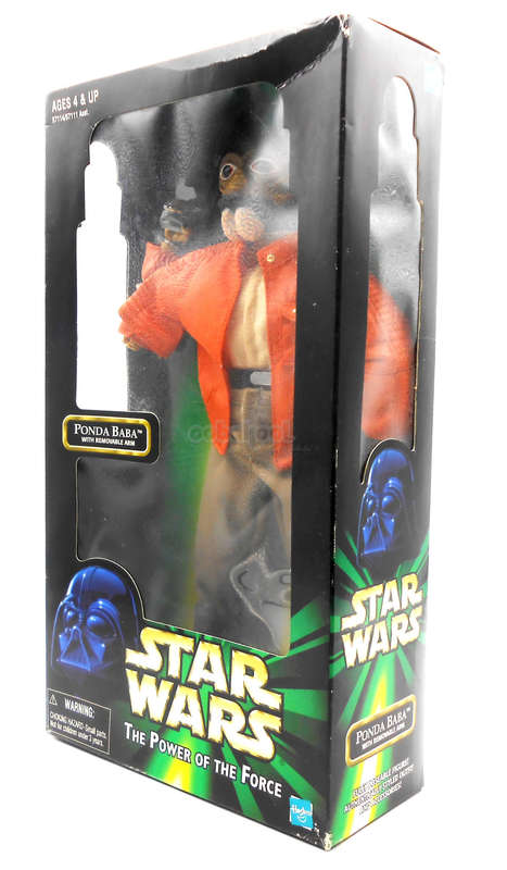 Star Wars / Ponda Baba with Removable Arm / POTF Collection / 1998 Hasbro 12" Poseable Figure / NIB