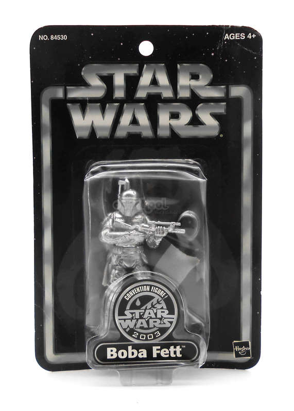 STAR WARS / BOBA FETT / 2003 HASBRO CONVENTION EXCLUSIVE FIGURE / MOC / OobaKool