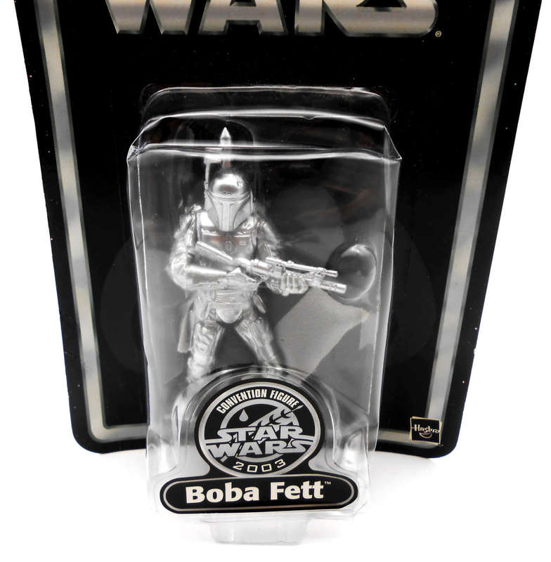 STAR WARS / BOBA FETT / 2003 HASBRO CONVENTION EXCLUSIVE FIGURE / MOC / OobaKool