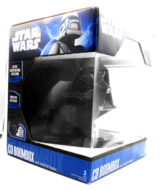 Star Wars / Darth Vader CD Boombox AM/FM Radio / Jazwares 2011 Lucas Film / NIB / EXTREMELY RARE!!