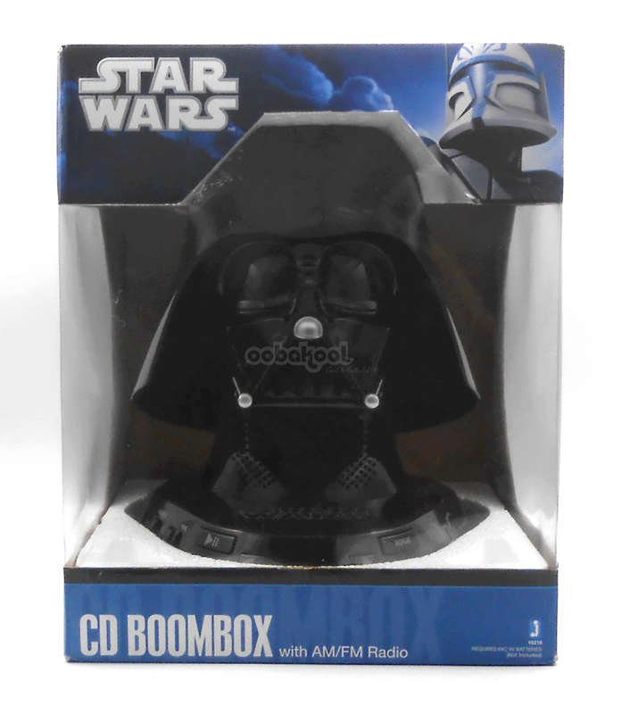 Star Wars / Darth Vader CD Boombox AM/FM Radio / Jazwares 2011 Lucas Film / NIB / EXTREMELY RARE!!