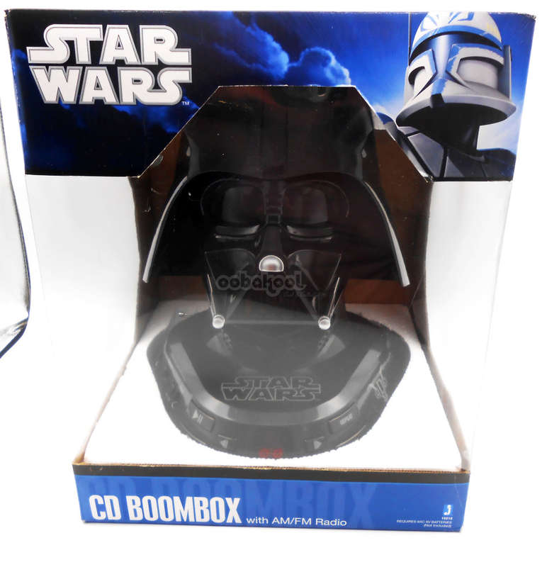 Star Wars / Darth Vader CD Boombox AM/FM Radio / Jazwares 2011 Lucas Film / NIB / EXTREMELY RARE!!