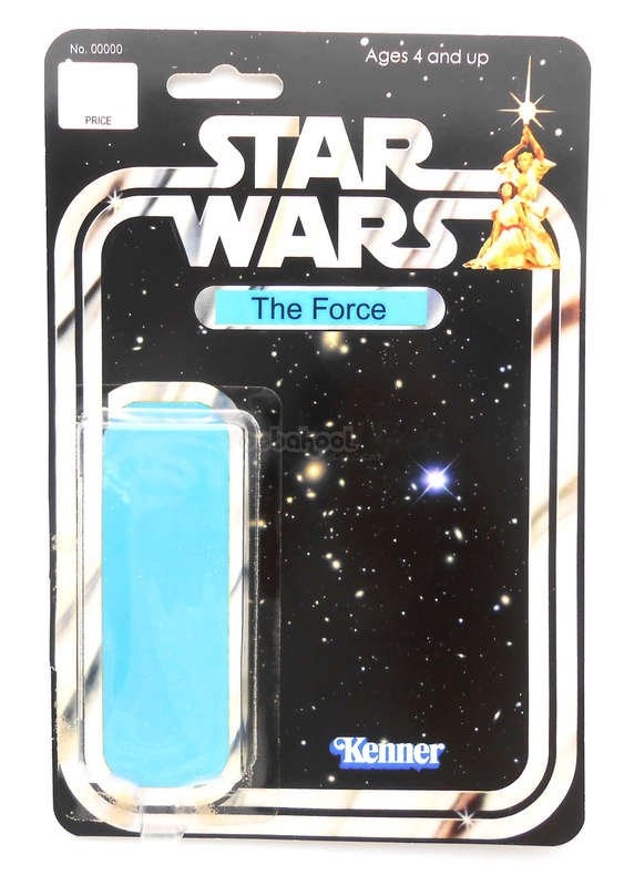 Star Wars / The Force / Novelty Custom Card / 2012 Kenner 3.75" Figure / MOC