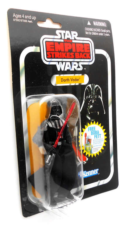 Star Wars / Darth Vader / Empire Strikes Back Collection / 2010 Hasbro 3.75 Inch Action Figure / MOC