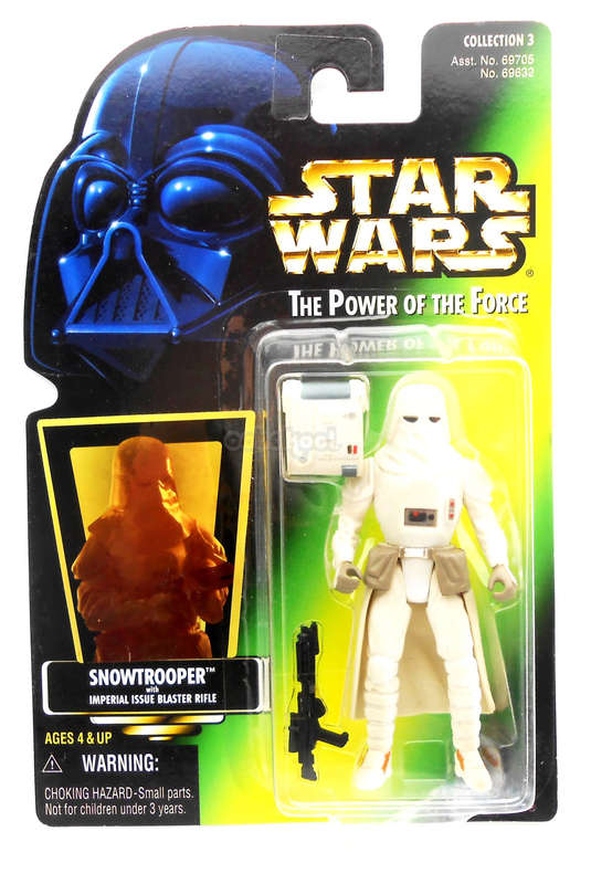 Star Wars / Snowtrooper / POTF Collection / 1997 Kenner 3.75 Inch Action Figure / MOC
