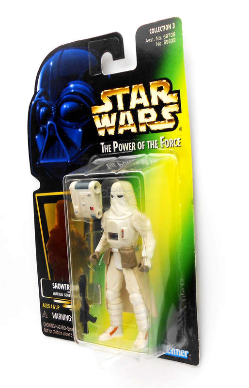 Star Wars / Snowtrooper / POTF Collection / 1997 Kenner 3.75 Inch Action Figure / MOC