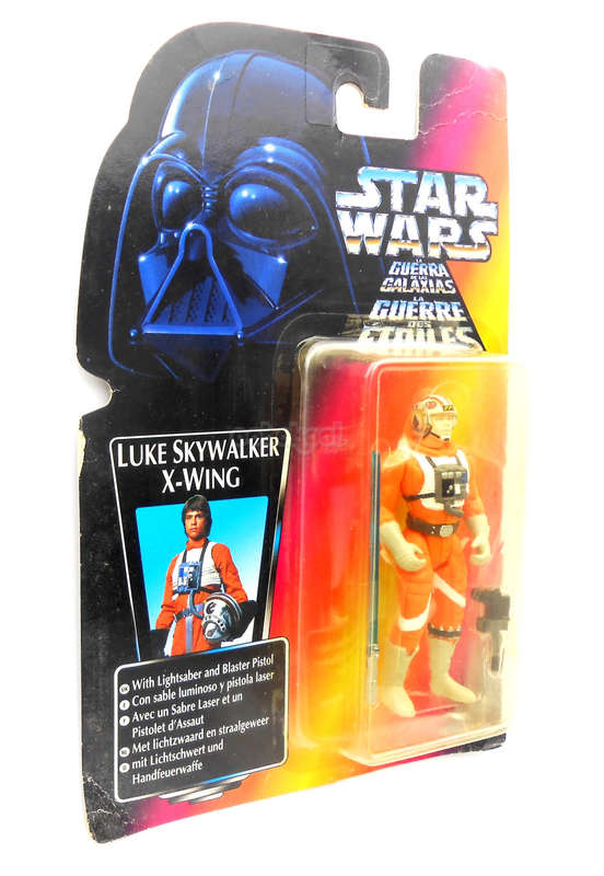 Star Wars / Luke Skywalker X-Wing Pilot / POTF / 1996 Kenner 3.75 Inch Action Figure / MOC