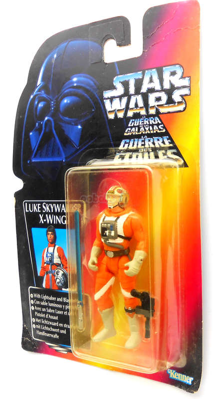 Star Wars / Luke Skywalker X-Wing Pilot / POTF / 1996 Kenner 3.75 Inch Action Figure / MOC