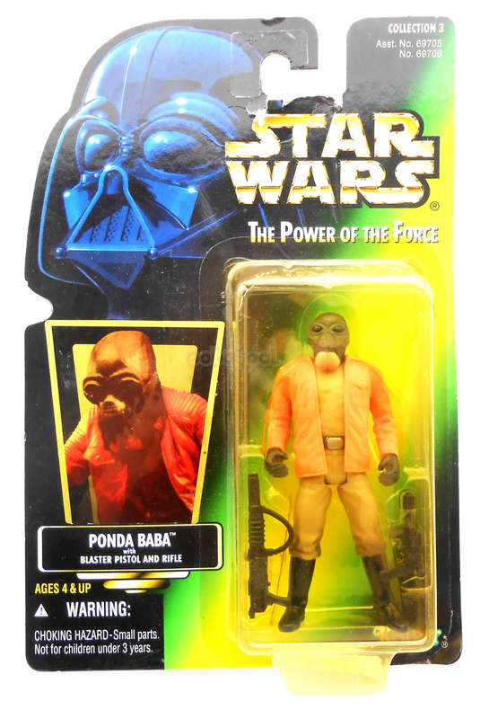 Star Wars / Ponda Baba / POTF Collection / 1996 Kenner 3.75 Inch Action Figure / MOC
