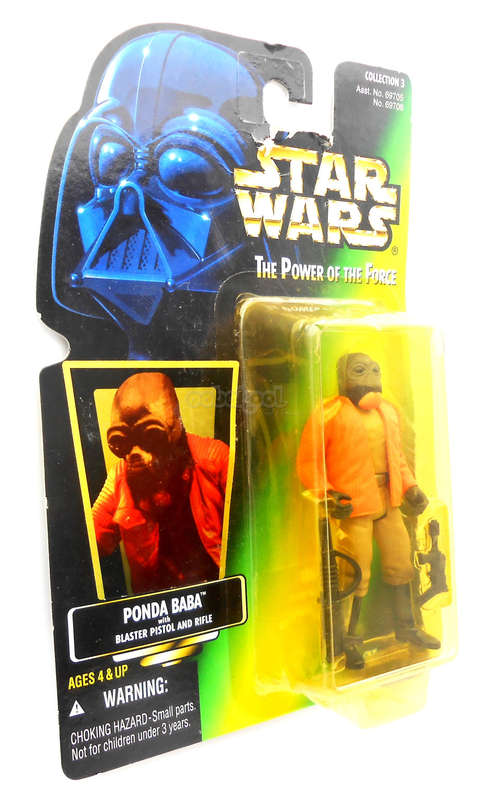 Star Wars / Ponda Baba / POTF Collection / 1996 Kenner 3.75 Inch Action Figure / MOC