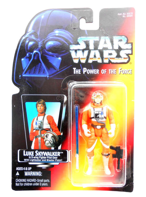 Star Wars / Luke Skywalker X-Wing Pilot / POTF / 1995 Kenner 3.75 Inch Action Figure / MOC