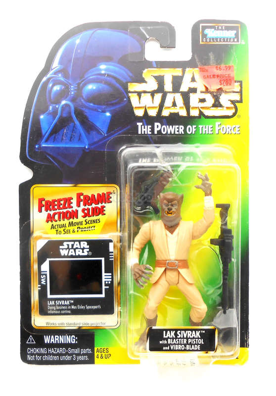 Star Wars / Lak Sivrak / POTF Collection / 1997 Kenner 3.75" Action Figure / MOC