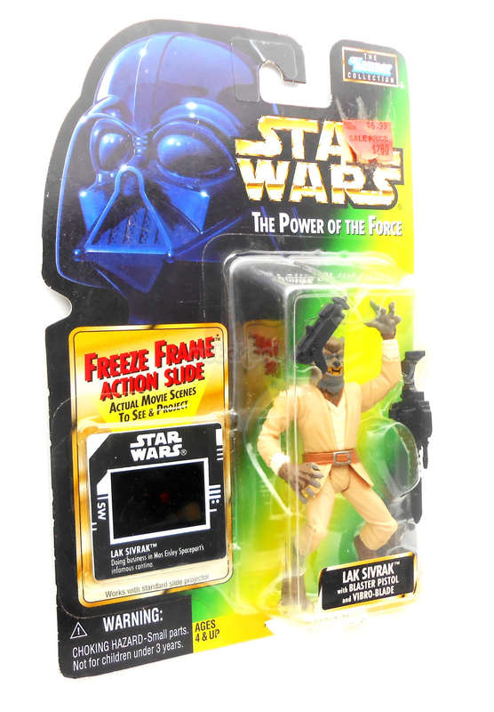 Star Wars / Lak Sivrak / POTF Collection / 1997 Kenner 3.75" Action Figure / MOC