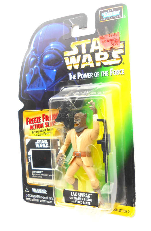 Star Wars / Lak Sivrak / POTF Collection / 1997 Kenner 3.75" Action Figure / MOC