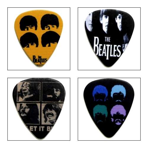 The Beatles / Album Cover / Guitar Plectrum / Set of 20 / Limited Edition