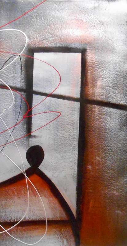 Seasons Abstract / 5-Piece Mega Oil Painting On Canvas / Unframed / STOCK CLEARANCE!!!!