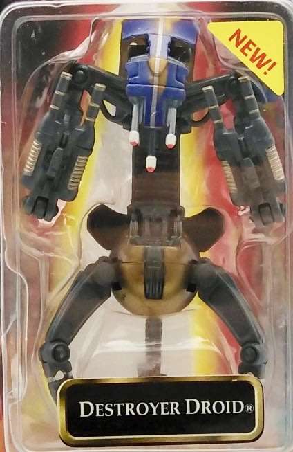 Star Wars / Destroyer Droid with CommTech Chip / Episode 1 / 1998 Hasbro / Mint on Card