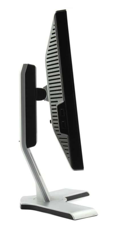 3 x Dell 1908FPT UltraSharp Black 19" LCD Monitors Adjustable Height - Tilt, Height, Swivel