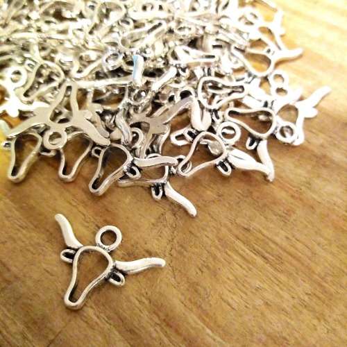 CLEARANCE SALE | 100 X Cattle Baron Charms | Multi-use