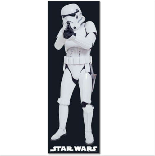 STAR WARS / Life Size Stormtrooper / Official Licensed Poster /  FREE SHIPPING