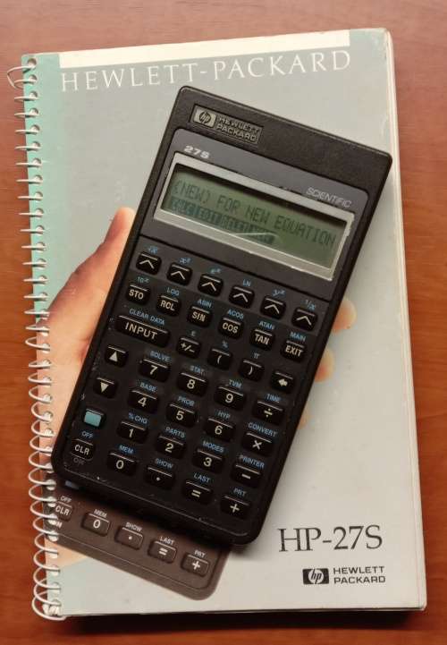 Hewlett Packard 27S 1989