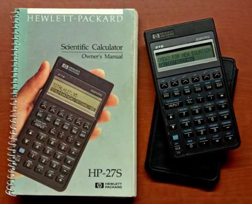 Hewlett Packard 27S 1989