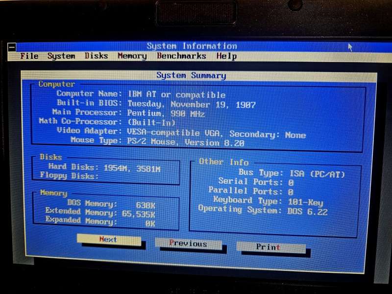 Asus Eee-PC DOS Gaming Netbook Please read Details below.